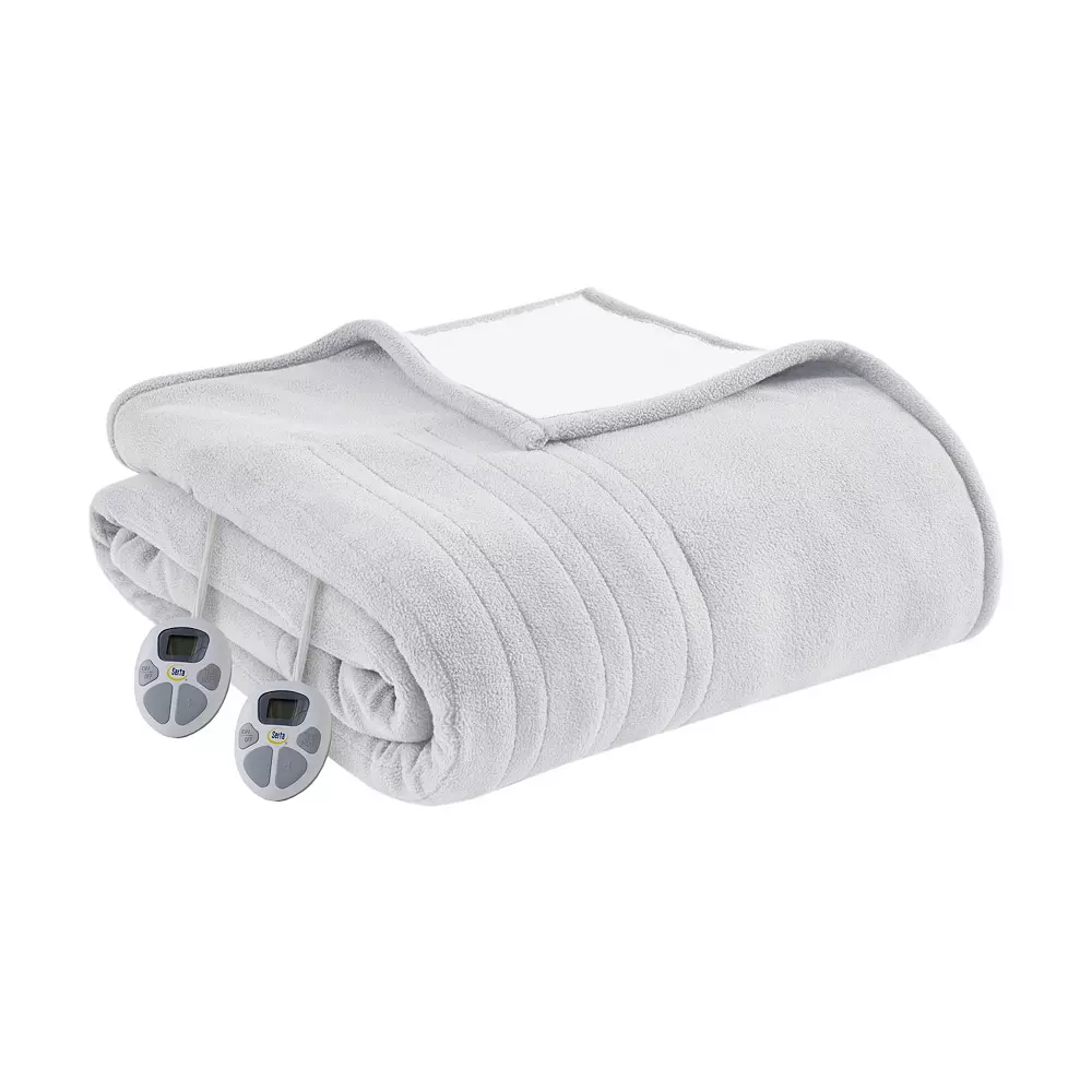Serta Reversible Heated Throw